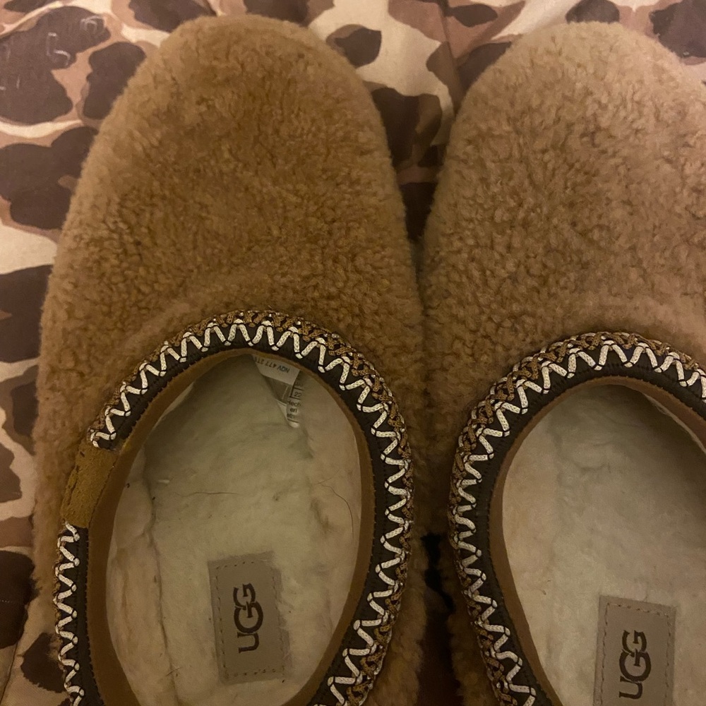 UGG Brown Shearling Slippers